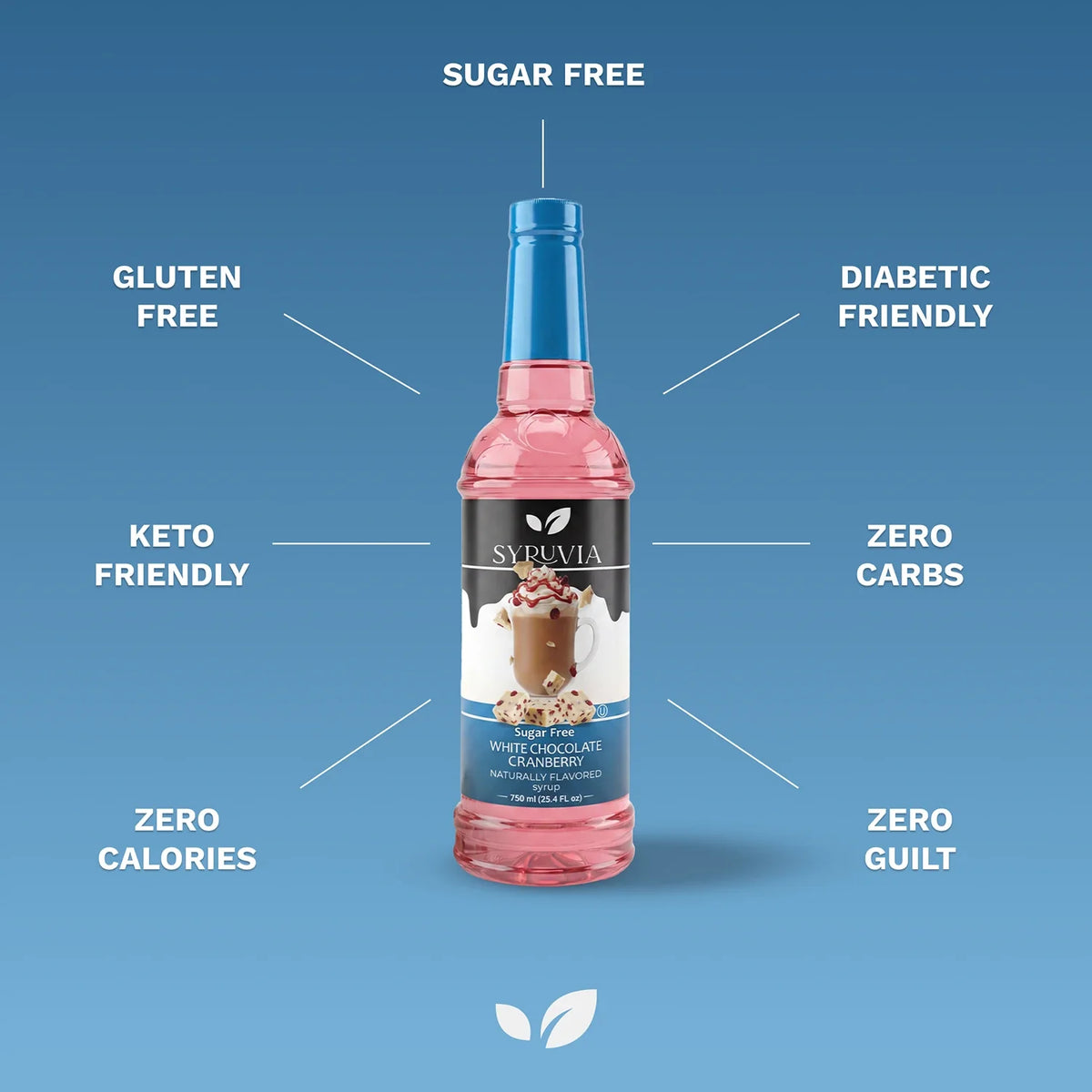 Sugar Free White Chocolate Cranberry Syrup-4