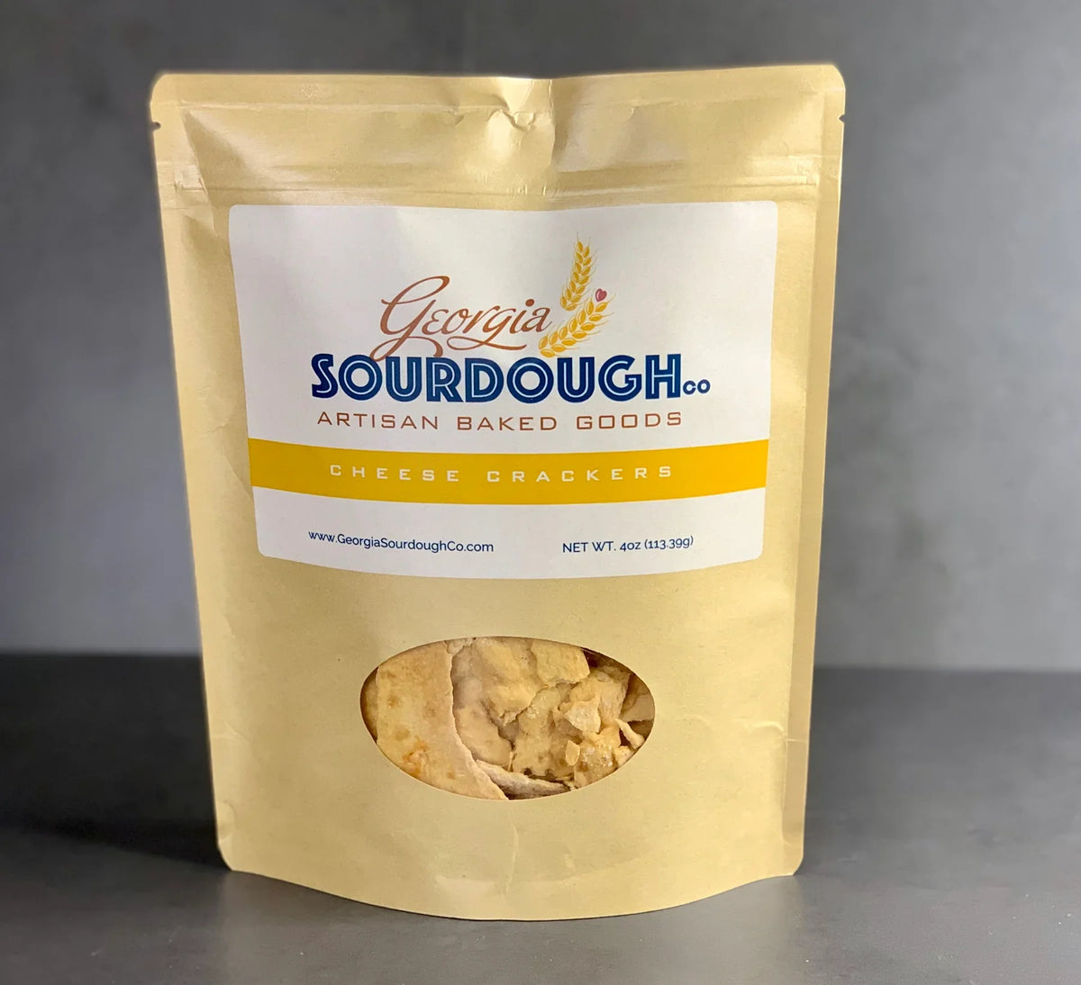 Cheese Sourdough Crackers-0