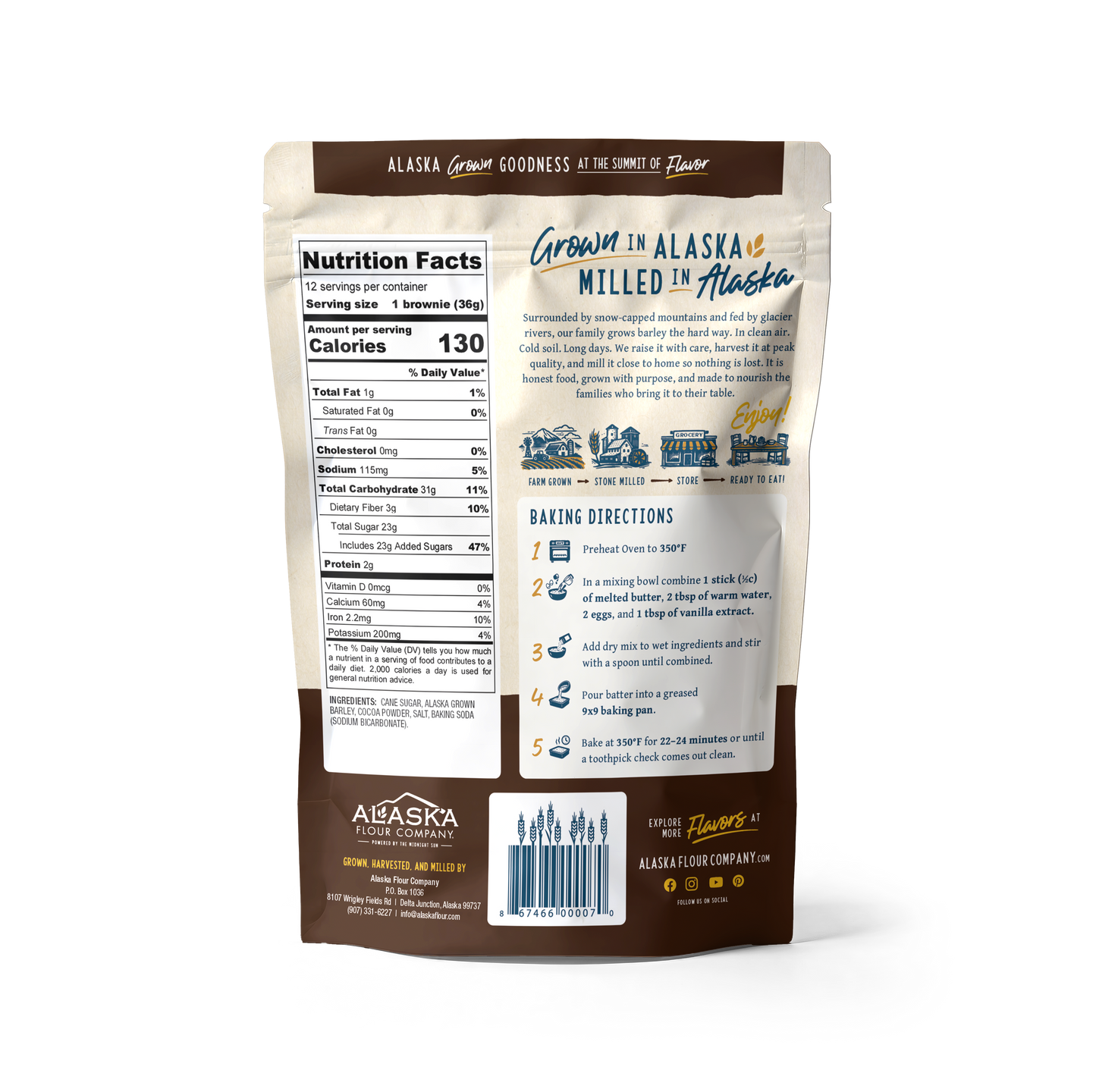 Black Gold Brownie Mix