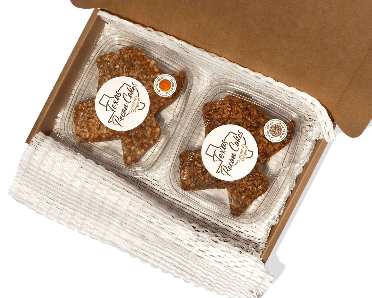 Medium Texas Pecan Cake 2-Pack | Serves 10-12-6