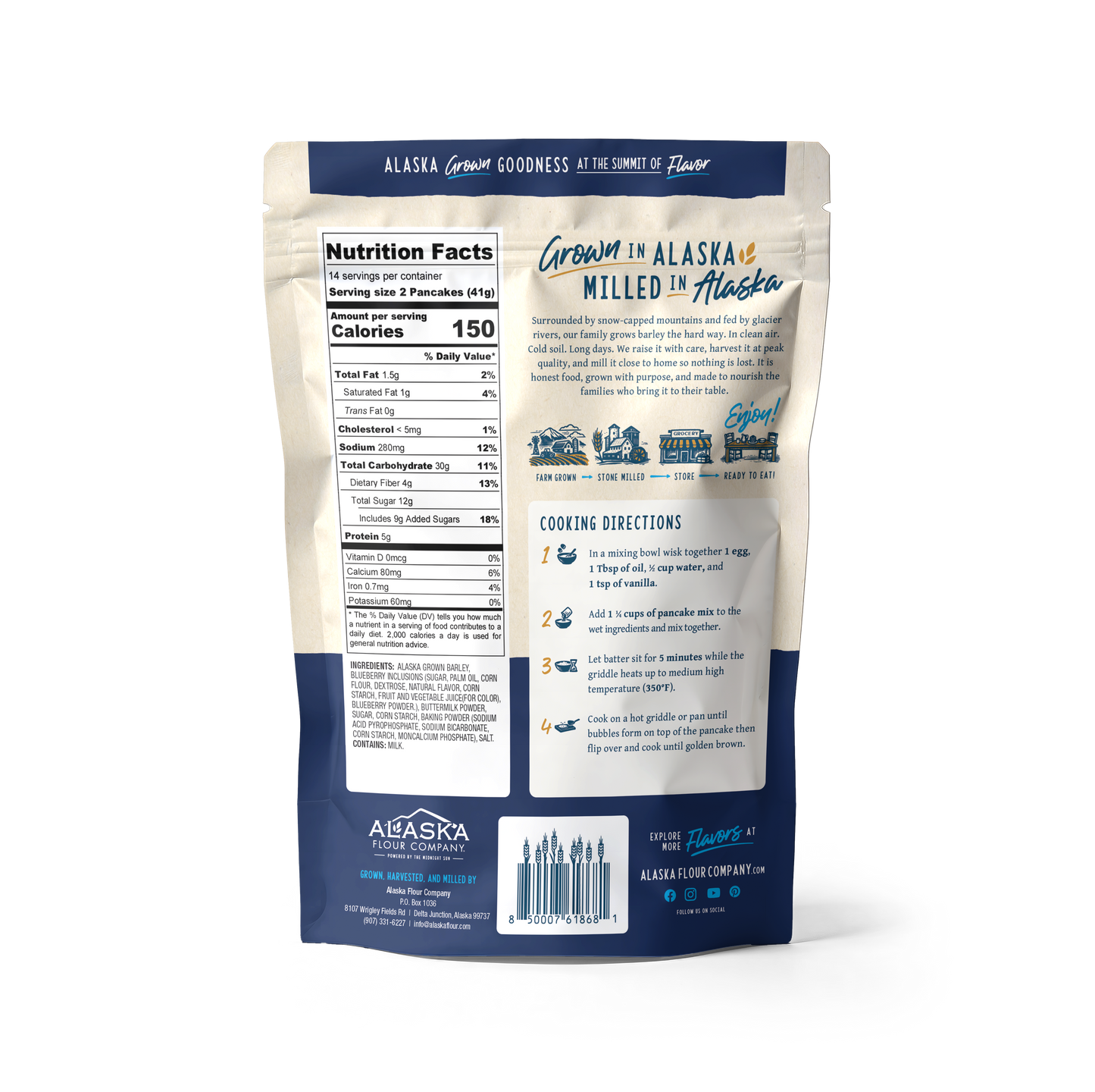 Blueberry Pancake Mix
