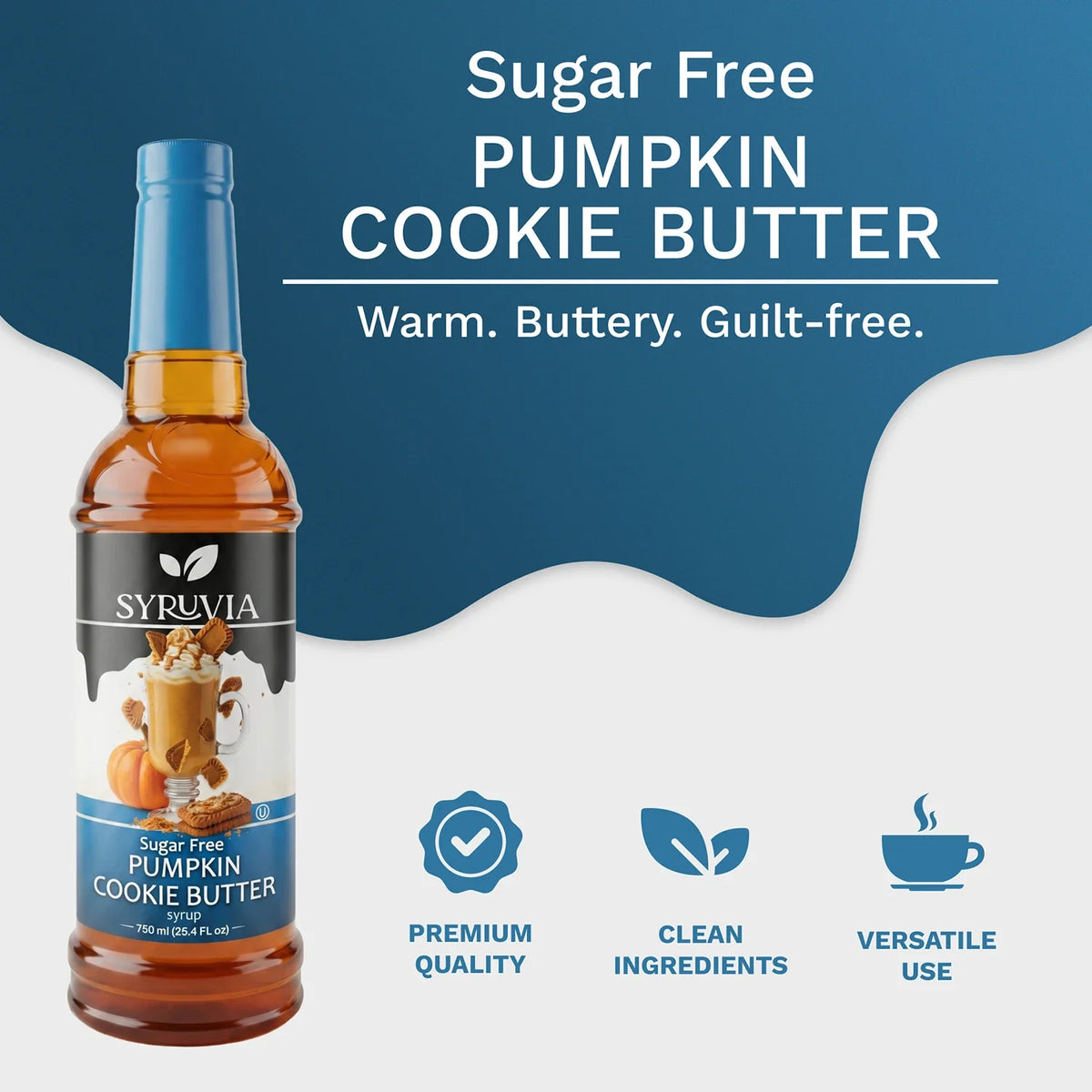 Sugar Free Pumpkin Cookie Butter Syrup-1