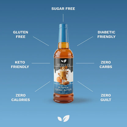 Sugar Free Pumpkin Cookie Butter Syrup-3