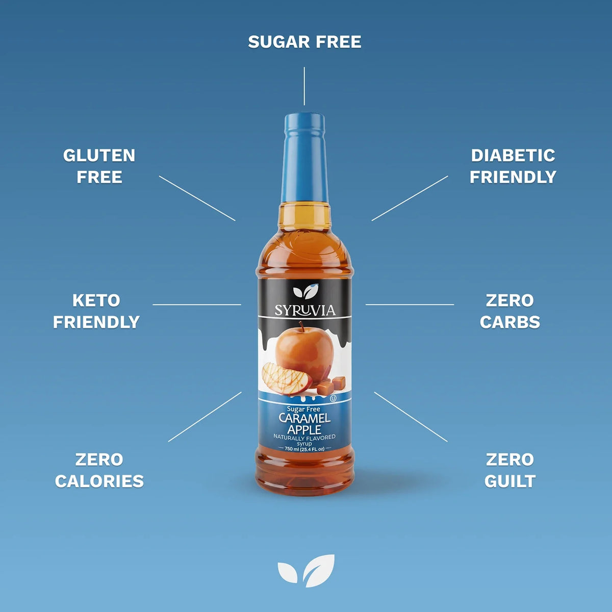 Sugar Free Caramel Apple Syrup-4