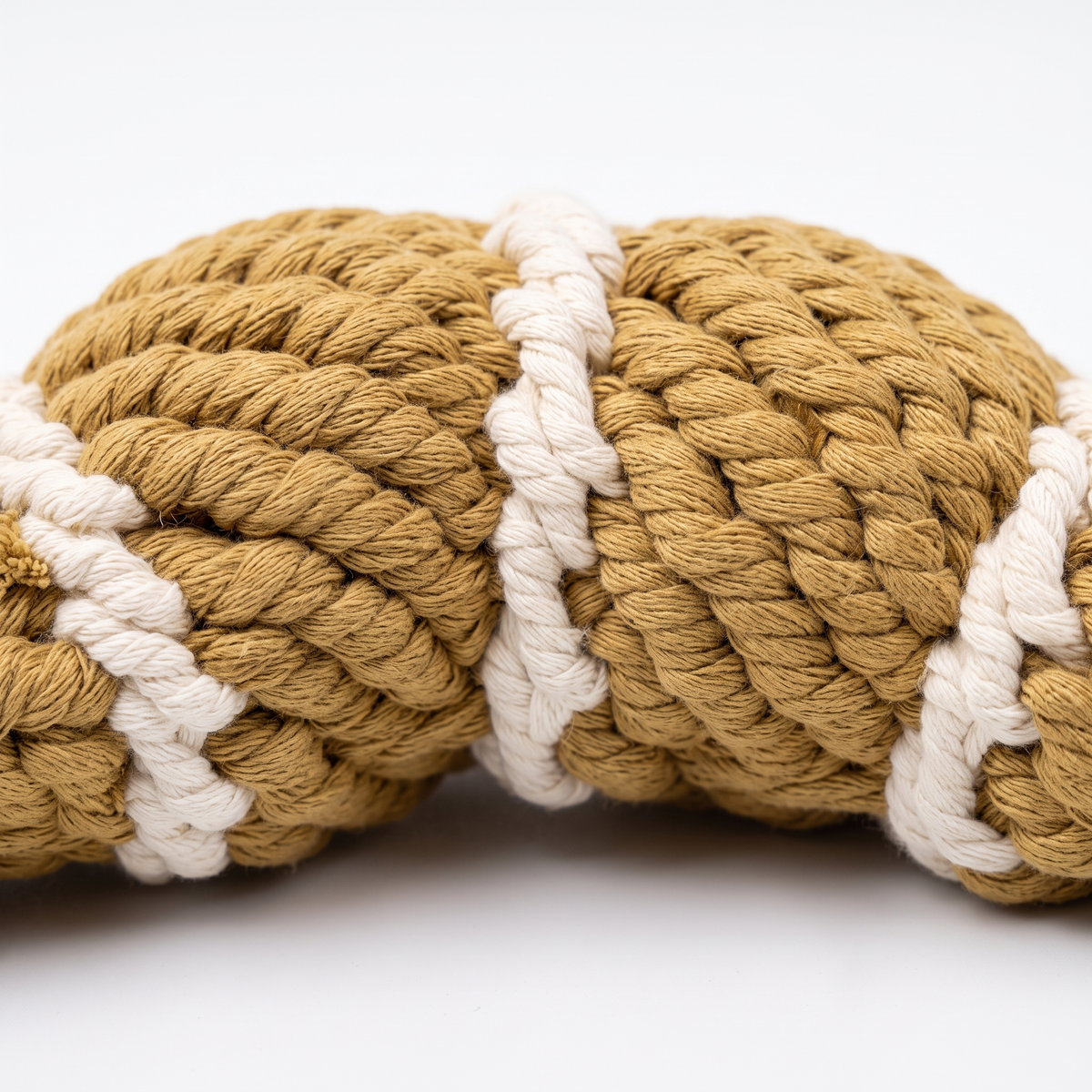 Handcrafted Croissant Pet Toy-2