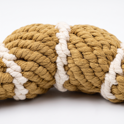 Handcrafted Croissant Pet Toy-2