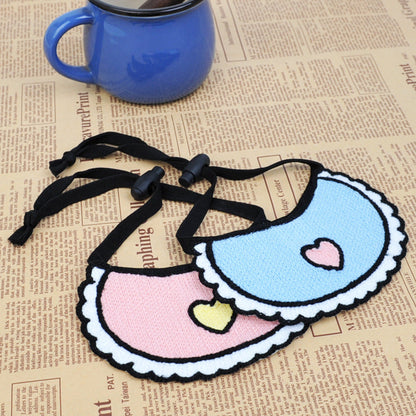 Love Blue Bibs for Cats-1