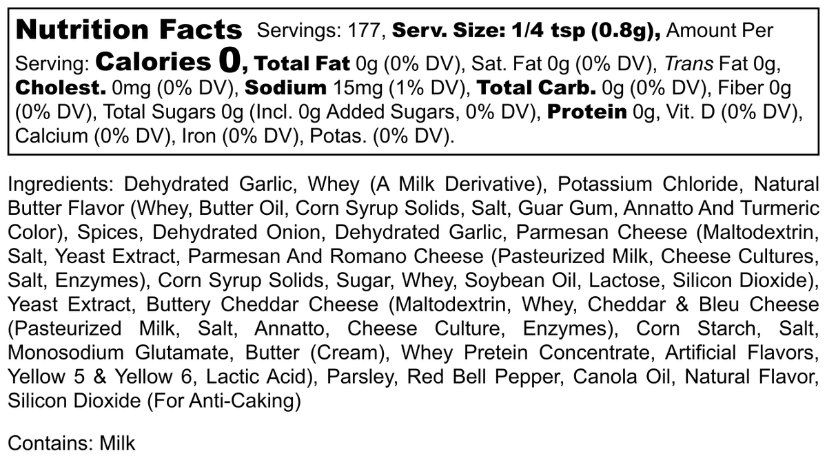 Hi-West Buttery Garlic Seasoning-4