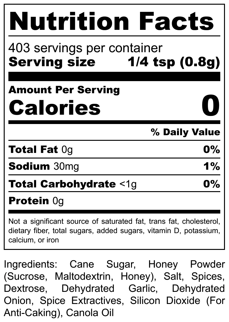 Hi-West Honey Blaze Seasoning (Spicy)-4