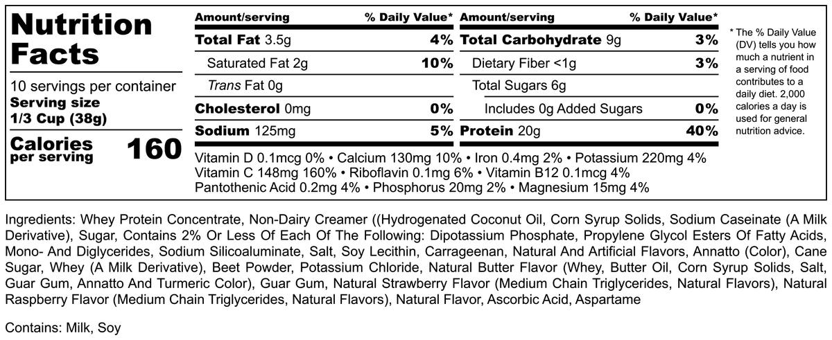 Hi-West Berry Berry Protein Smoothy-4