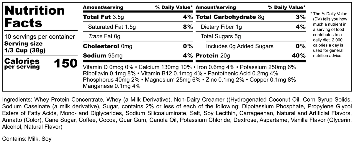 Hi-West Cafe Mocha Protein Smoothy-4