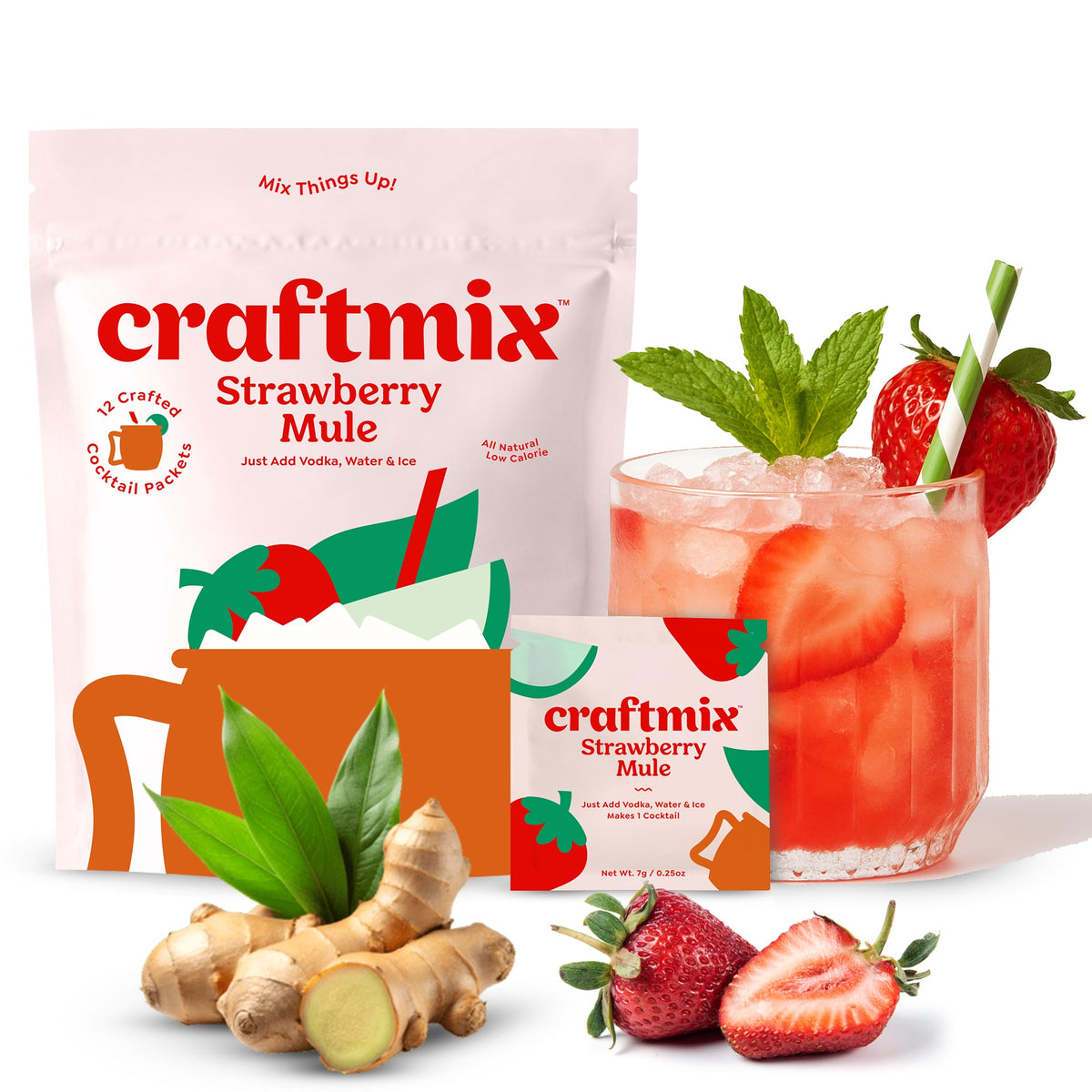 Strawberry Mule 12 Pack - 3rd Party-0