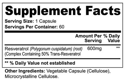 Resveratrol 50% 600mg-3