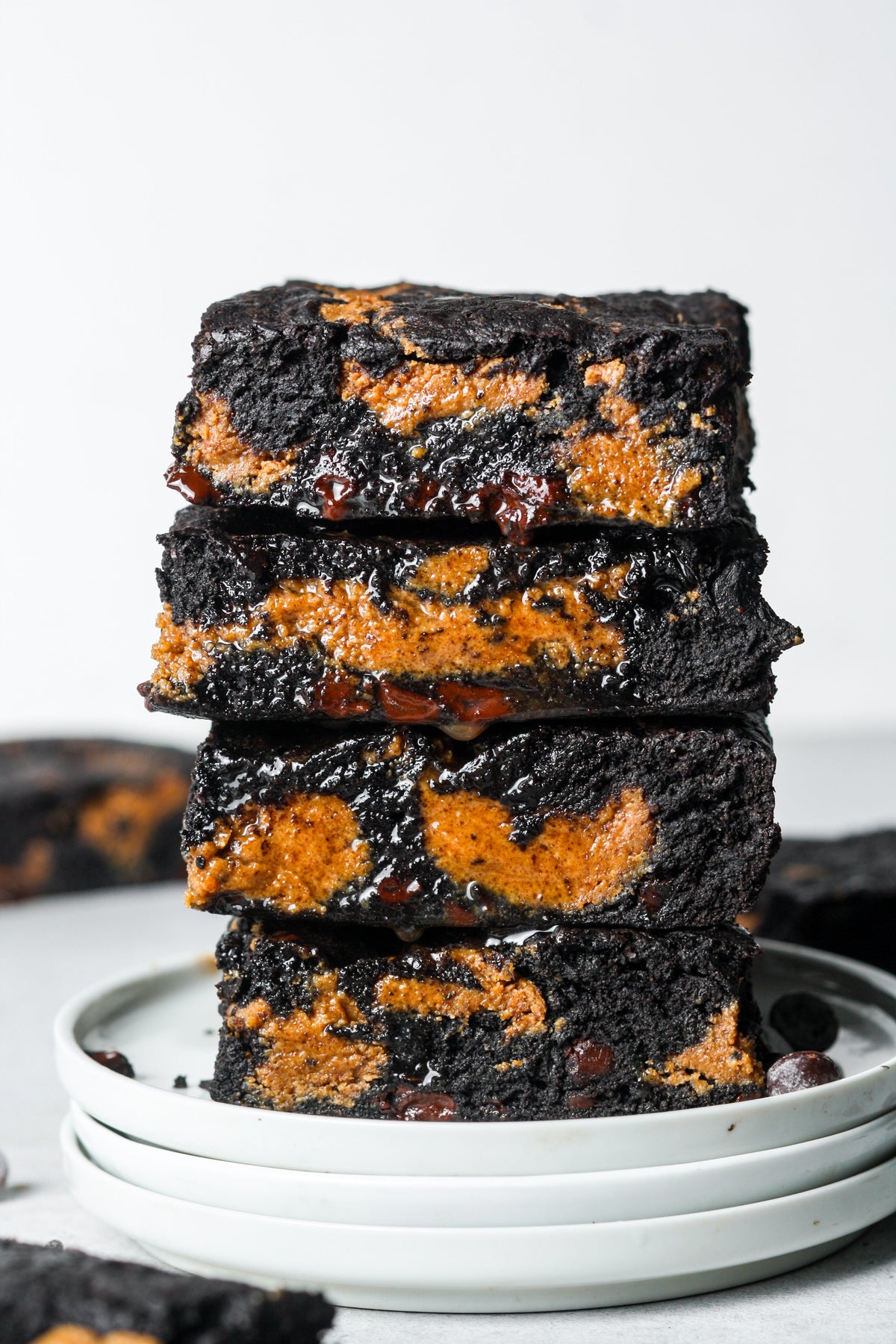 Peanut Butter Brownies-3