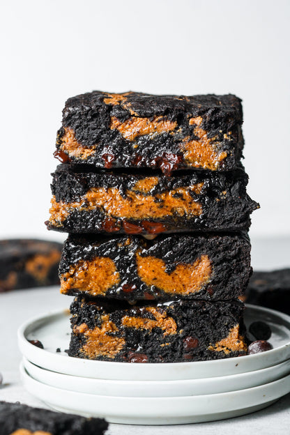 Peanut Butter Brownies-3