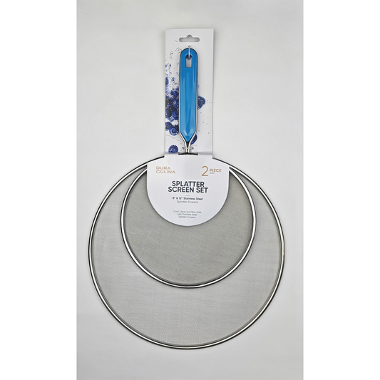 2-Piece Splatter Screen Set(Blue)-0