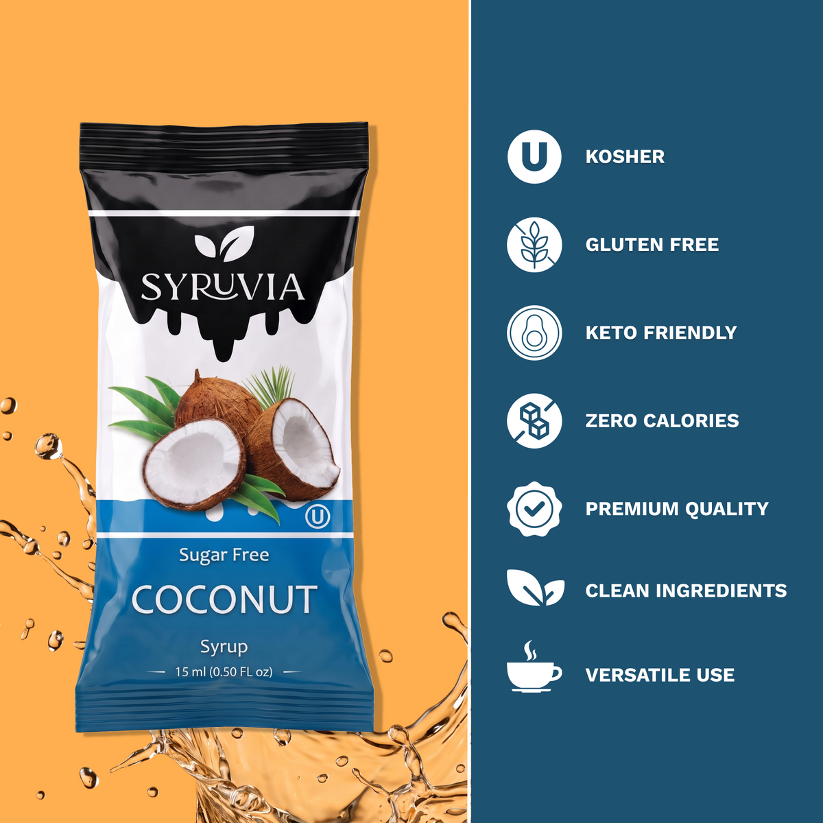 Sugar Free Coconut Syrup Pouches-2