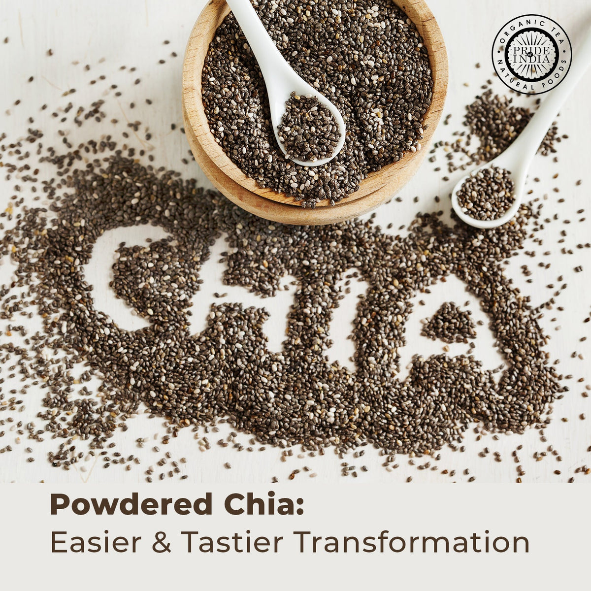 Cold Milled Raw Chia Ground - Omega-3 & Fiber Superfood Jar-3