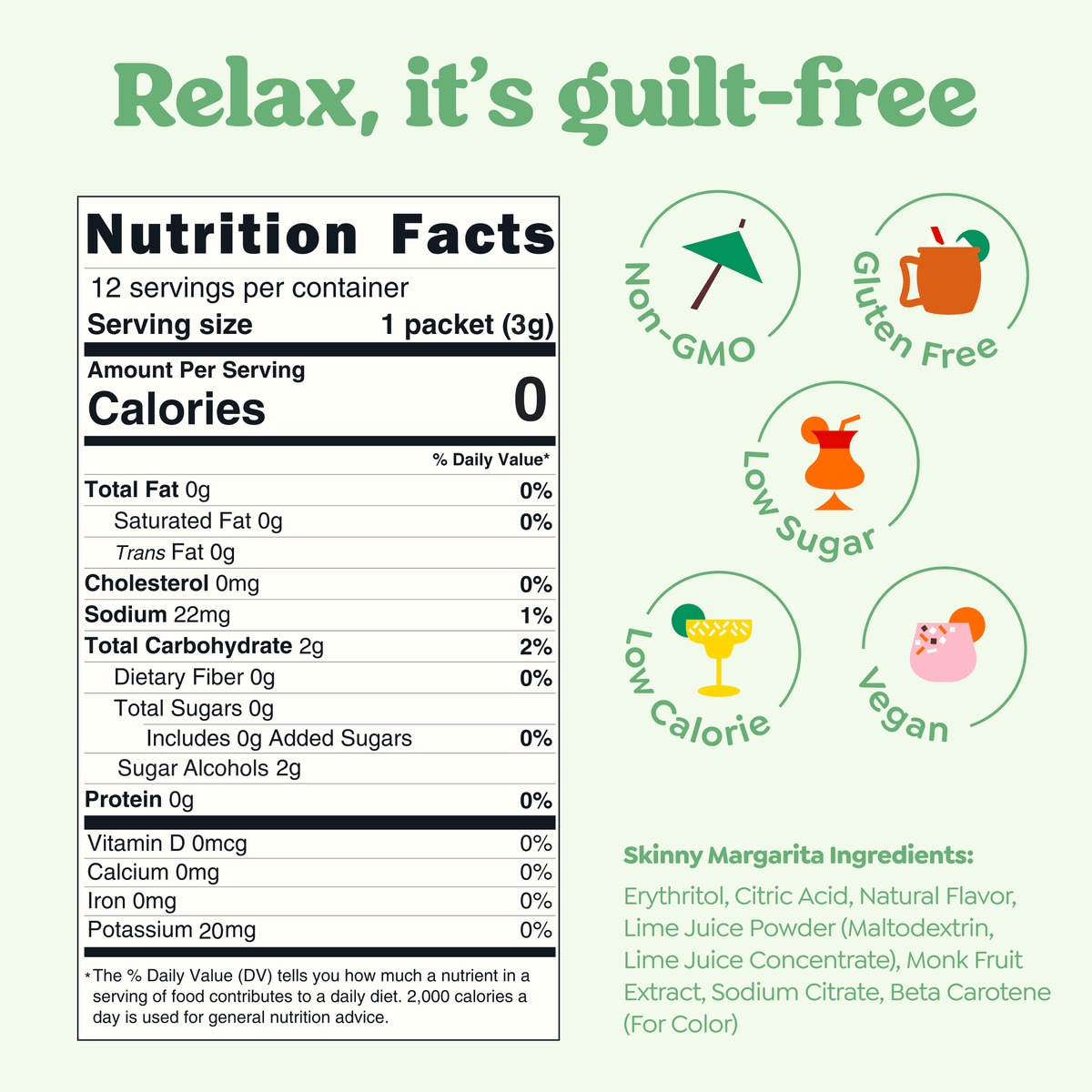 Skinny Margarita 12 Pack - 3rd Party-1