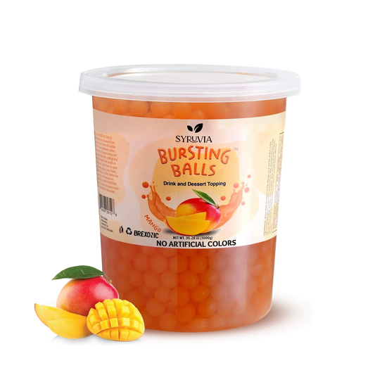 2 LB Mango Flavored Popping Boba-0