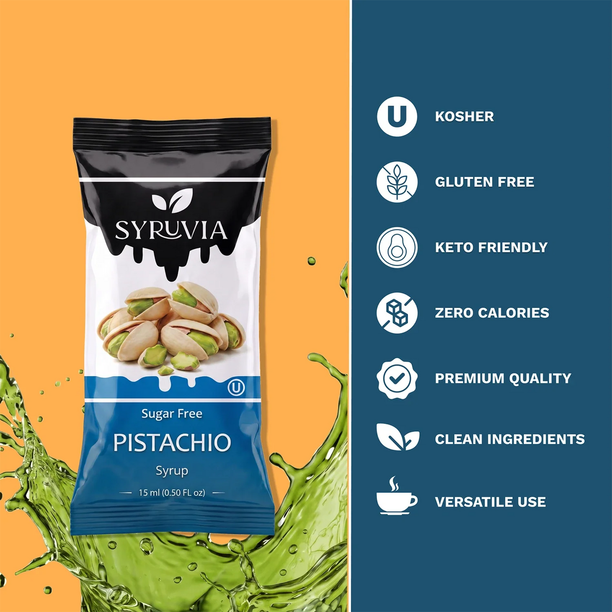 Sugar Free Pistachio Syrup Pouches-2