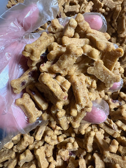 Pumpkin & Cranberry Soft Dog Treats | Made in USA-0