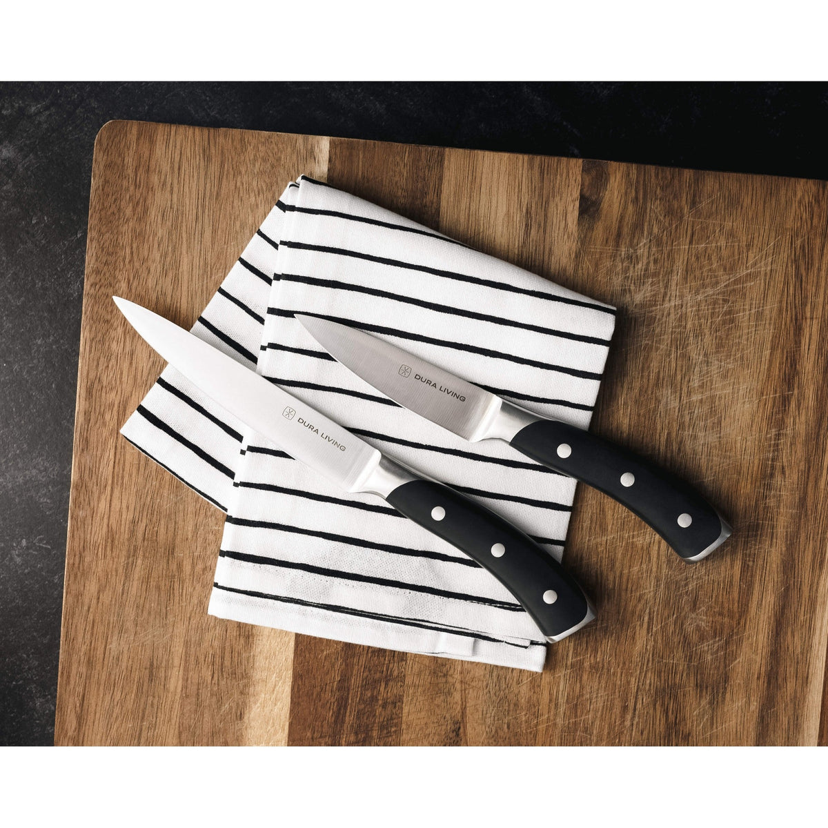 Elite 3-Piece Kitchen Knife Set – Black-2