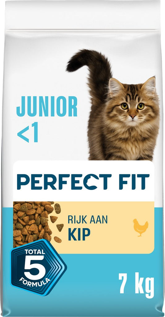 Perfect fit cat food - junior - chicken - 7kg-0