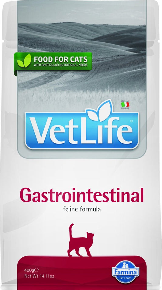 Farmina vetlife gastrointestinal - cat food - 400 g-0