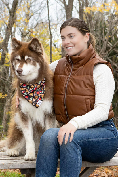 Woodland Tales Dog Bandana & Matching Keychain-4