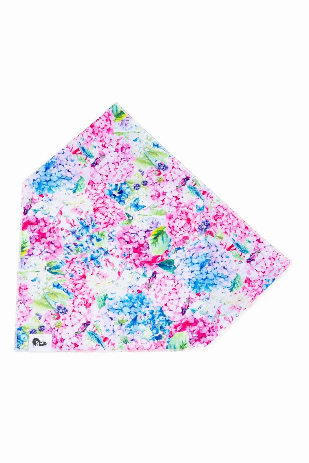 Hydrangea Haven Dog Bandana-0
