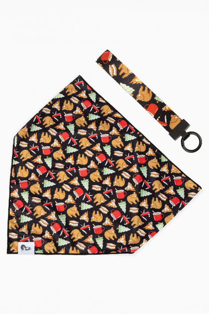 Woodland Tales Dog Bandana & Matching Keychain-0