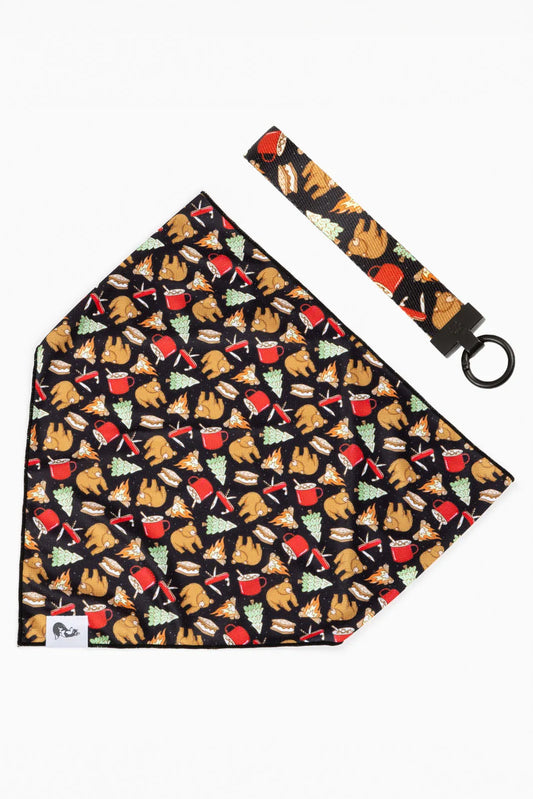 Woodland Tales Dog Bandana & Matching Keychain-0