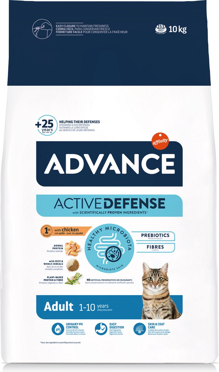 Advance - adult chicken rice cat food - 10 kg-0