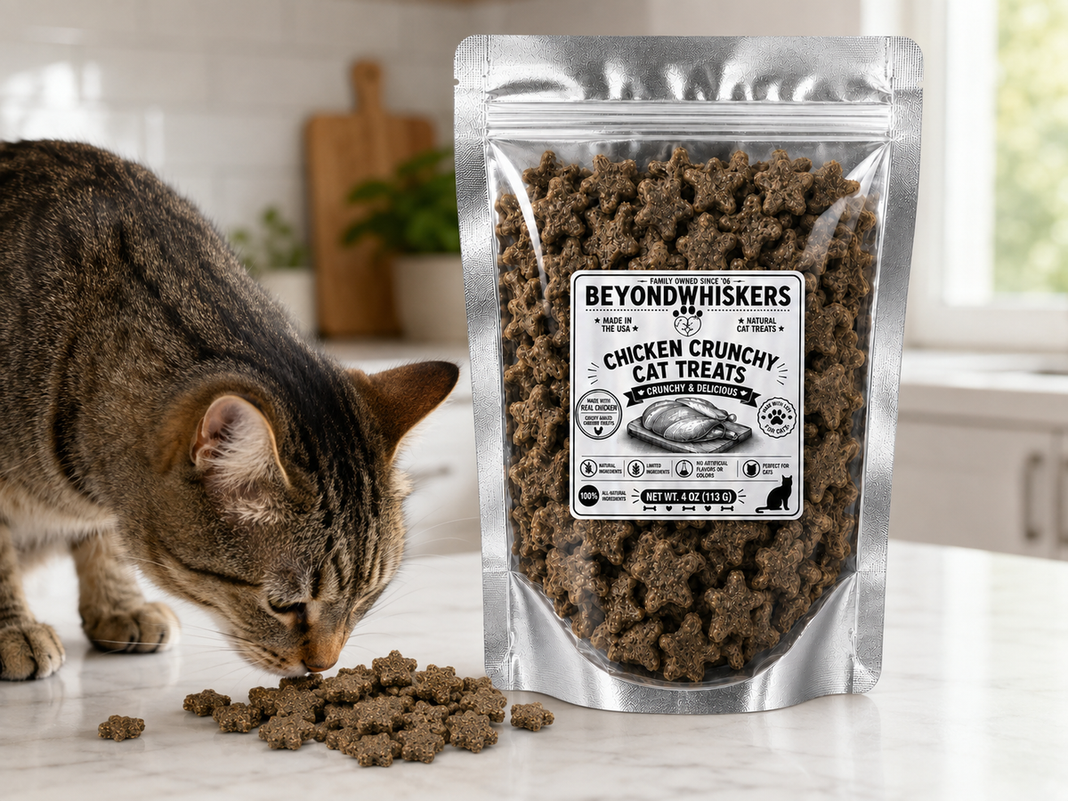 Chicken Crunchy Cat Treats-1