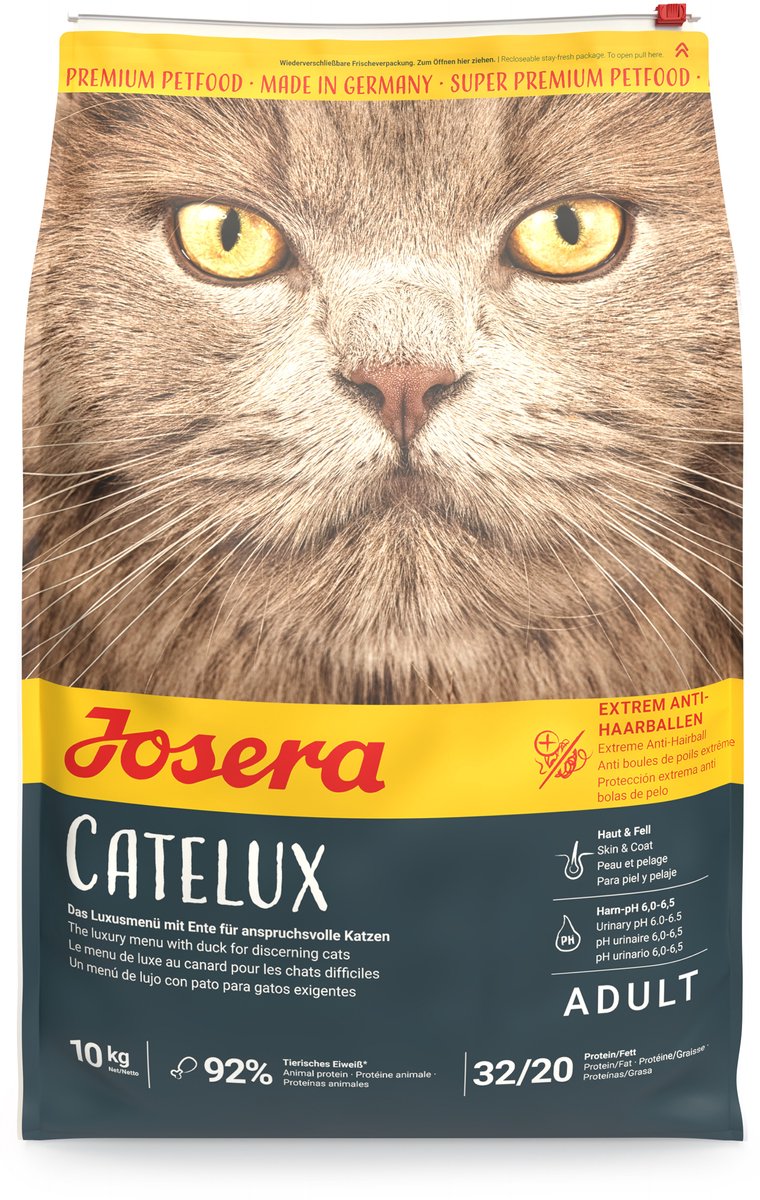 Josera cat catelux – cat food – 10 kg-0