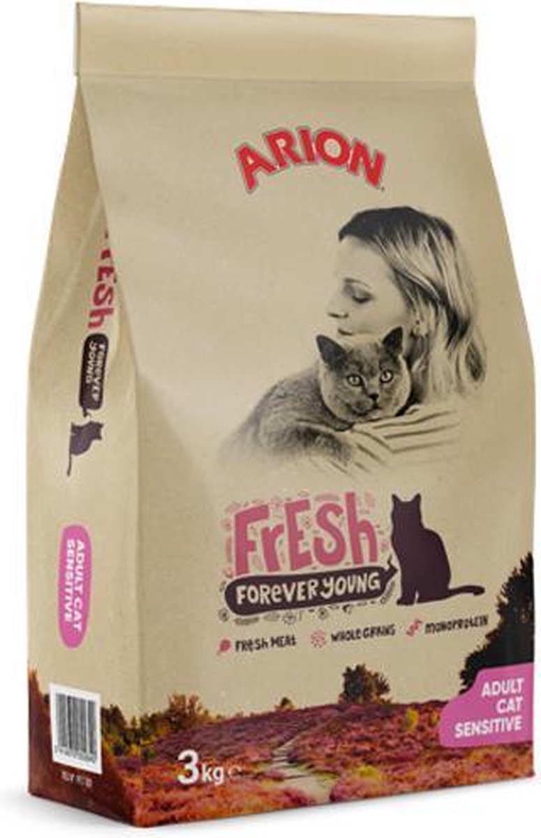 Arion cat food 12 kg | fresh sensitive-0