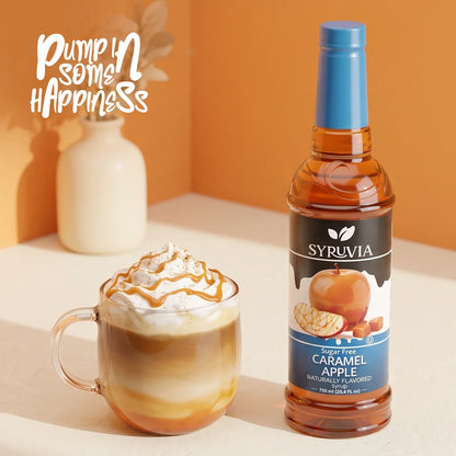 Sugar Free Caramel Apple Syrup-3