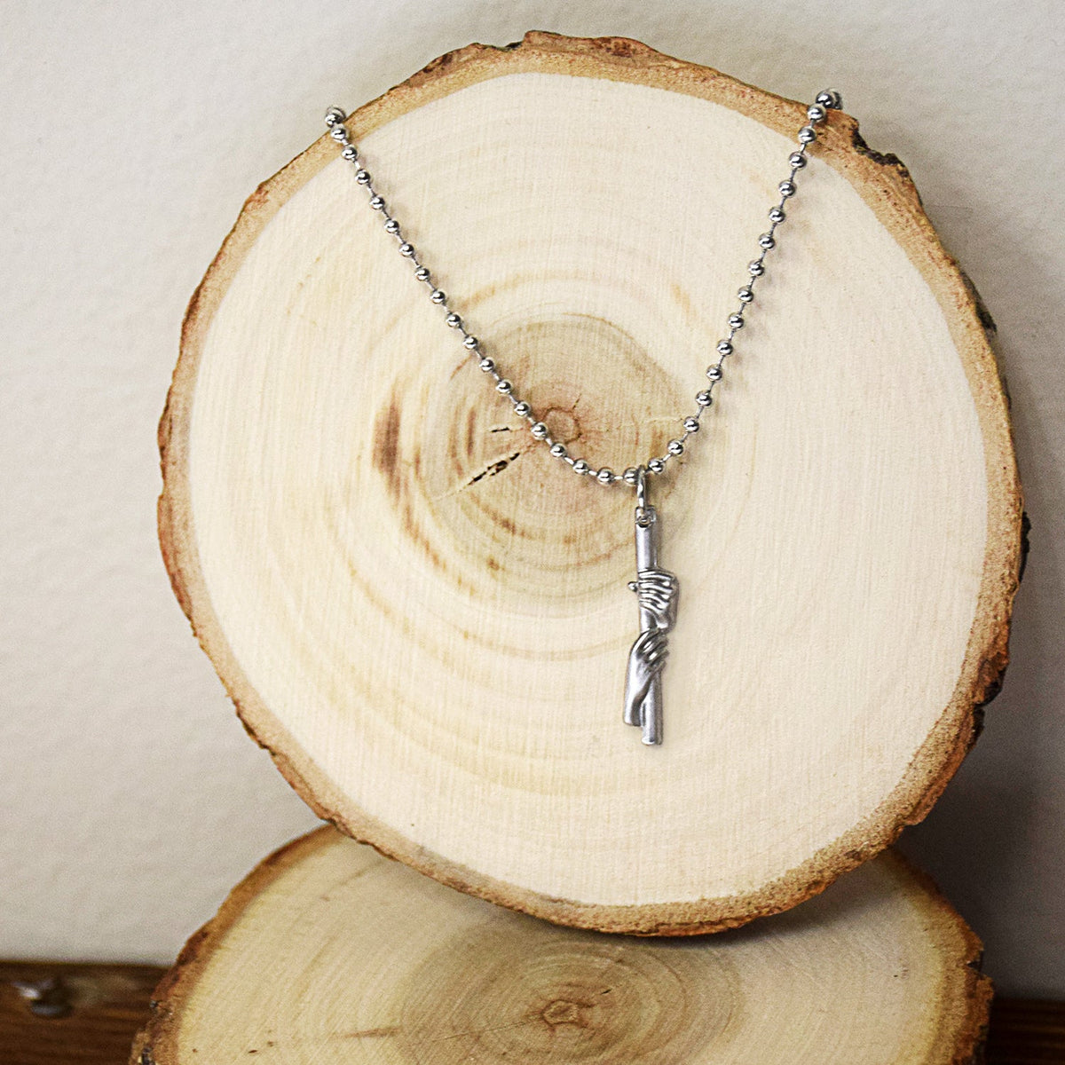 Hold To The Rod dainty Necklace-1