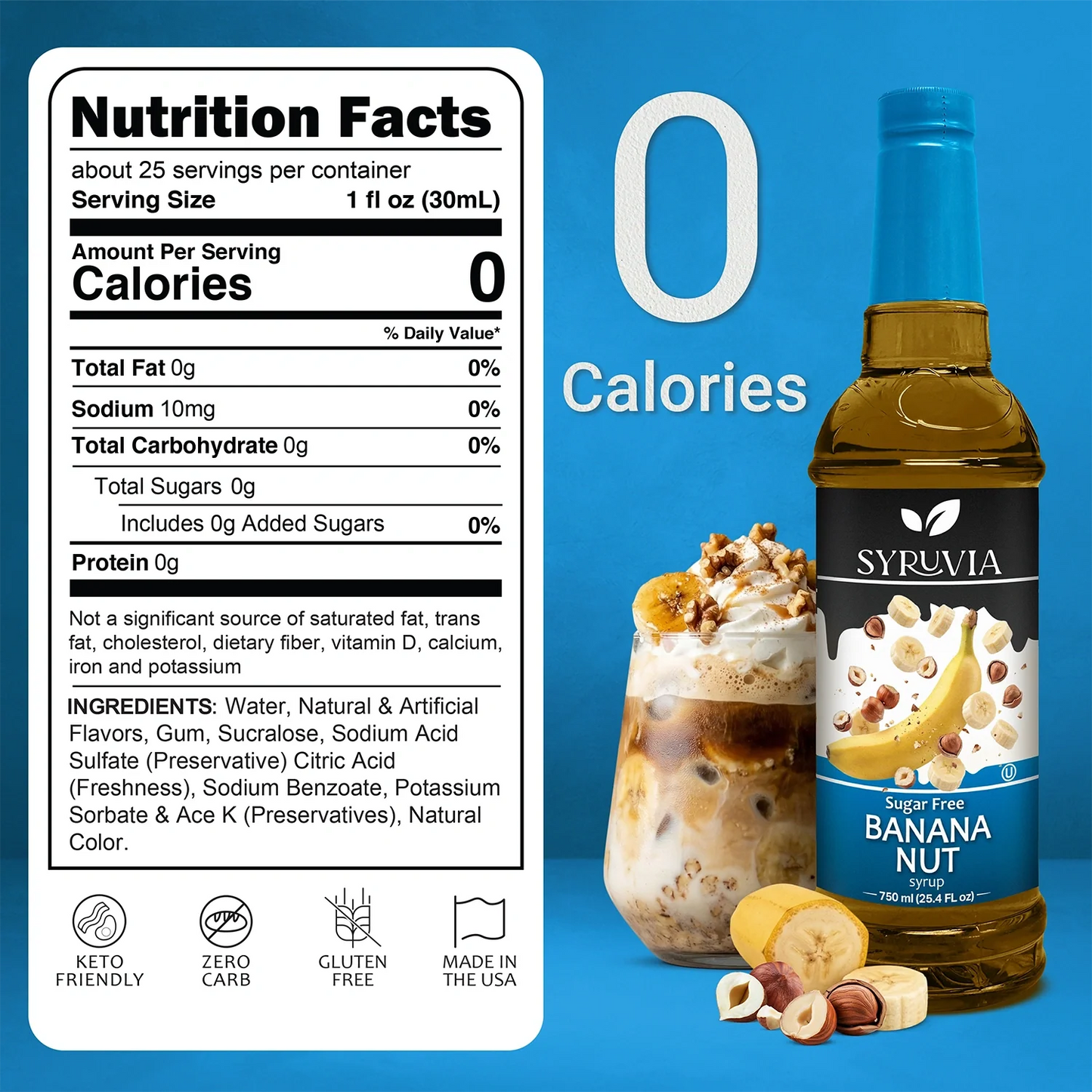Sugar Free Banana Nut Syrup