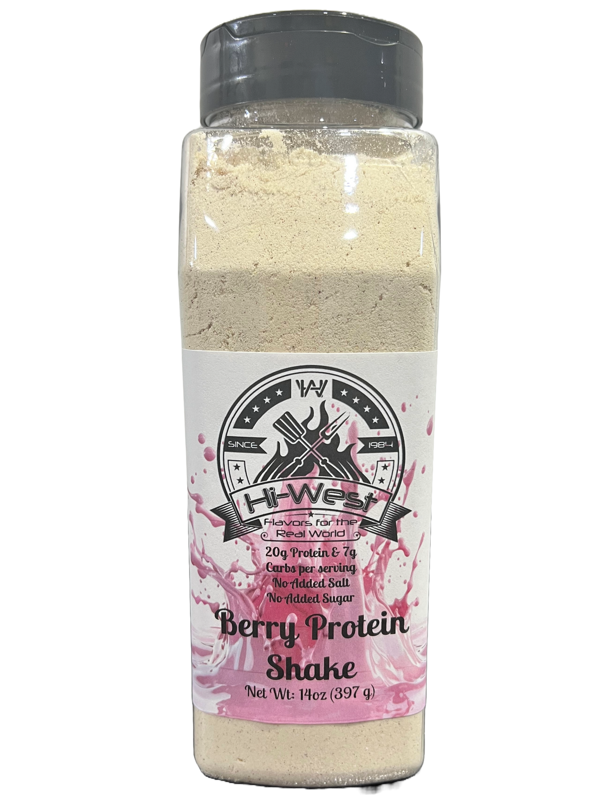 Hi-West Berry Protein Shake-0