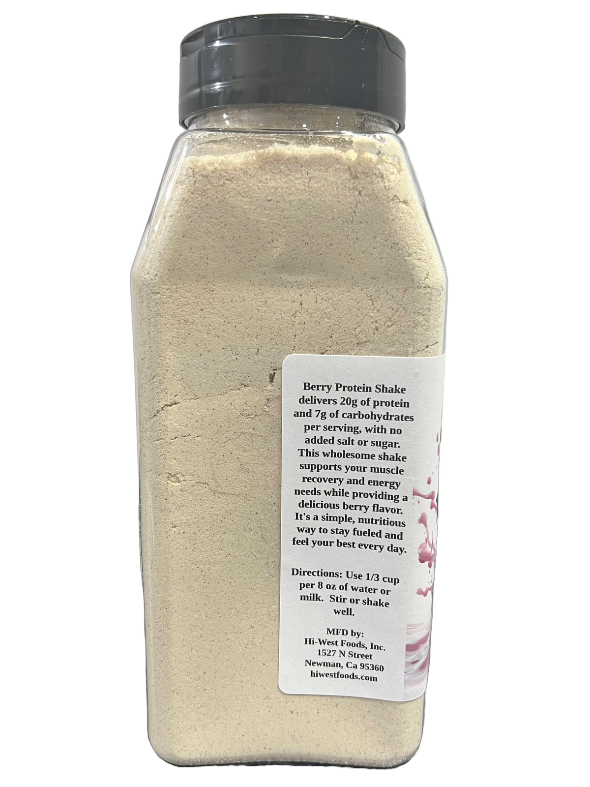 Hi-West Berry Protein Shake-3