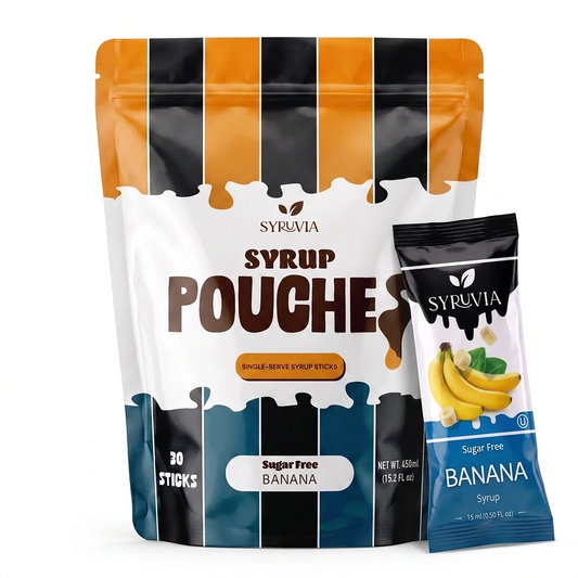Sugar Free Banana Syrup Pouches-0