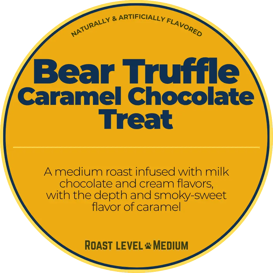 Bear Truffle Caramel Chocolate Treat-1