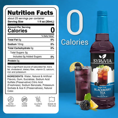 Sugar Free Blackberry Tea Syrup-2