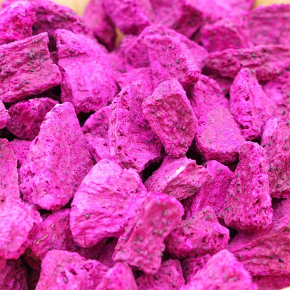 Freeze-Dried Dragon Fruit Chunks - 100% Natural Pitaya - Single Ingredient-3
