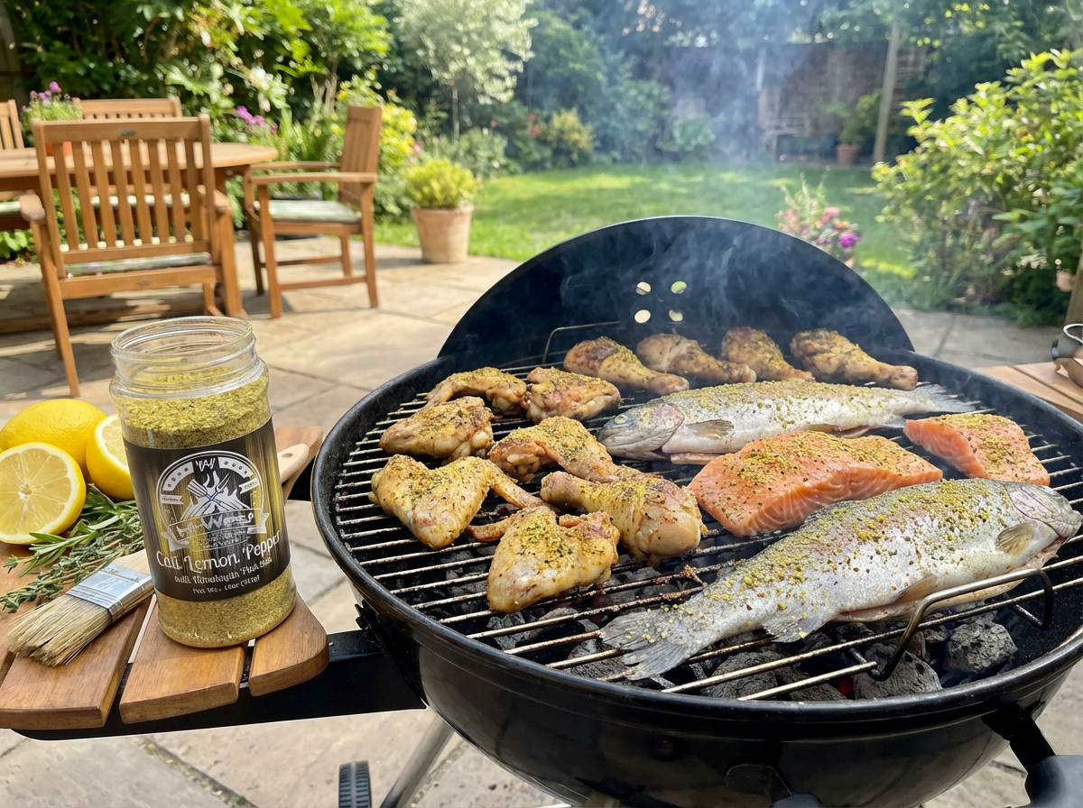 Hi-West Cali Lemon Pepper Seasoning 11oz-1