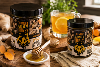 Turmeric & Ginger Honey-3