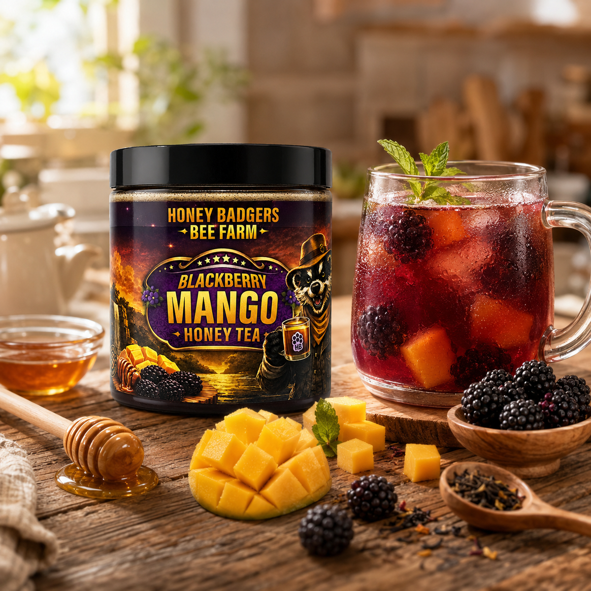 Blackberry Honey Tea-4