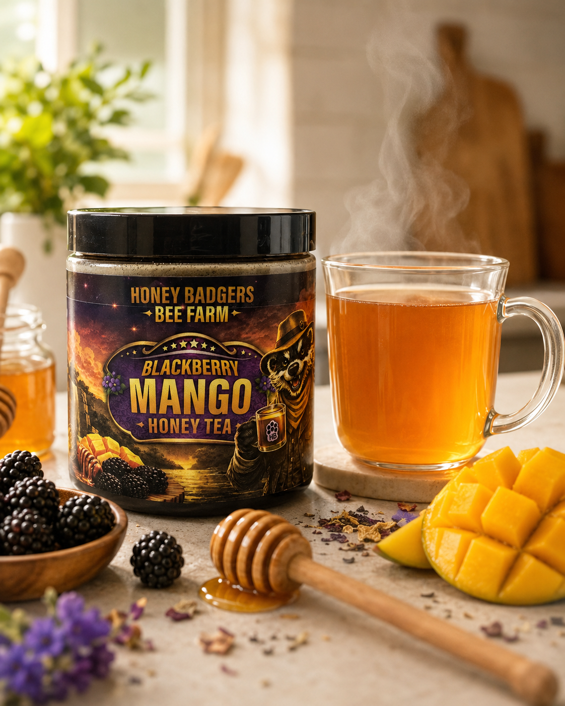Blackberry Honey Tea-2